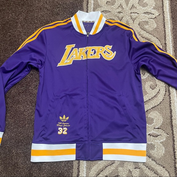 Lakers x Adidas Magic Johnson limited edition legendary track jacket
